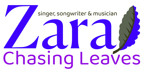 Zara - Chasing Leaves, singer, songwriter, musician, Poole, Dorset, UK